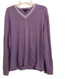 Michael Kors V Neck Long Sleeve light Sweater